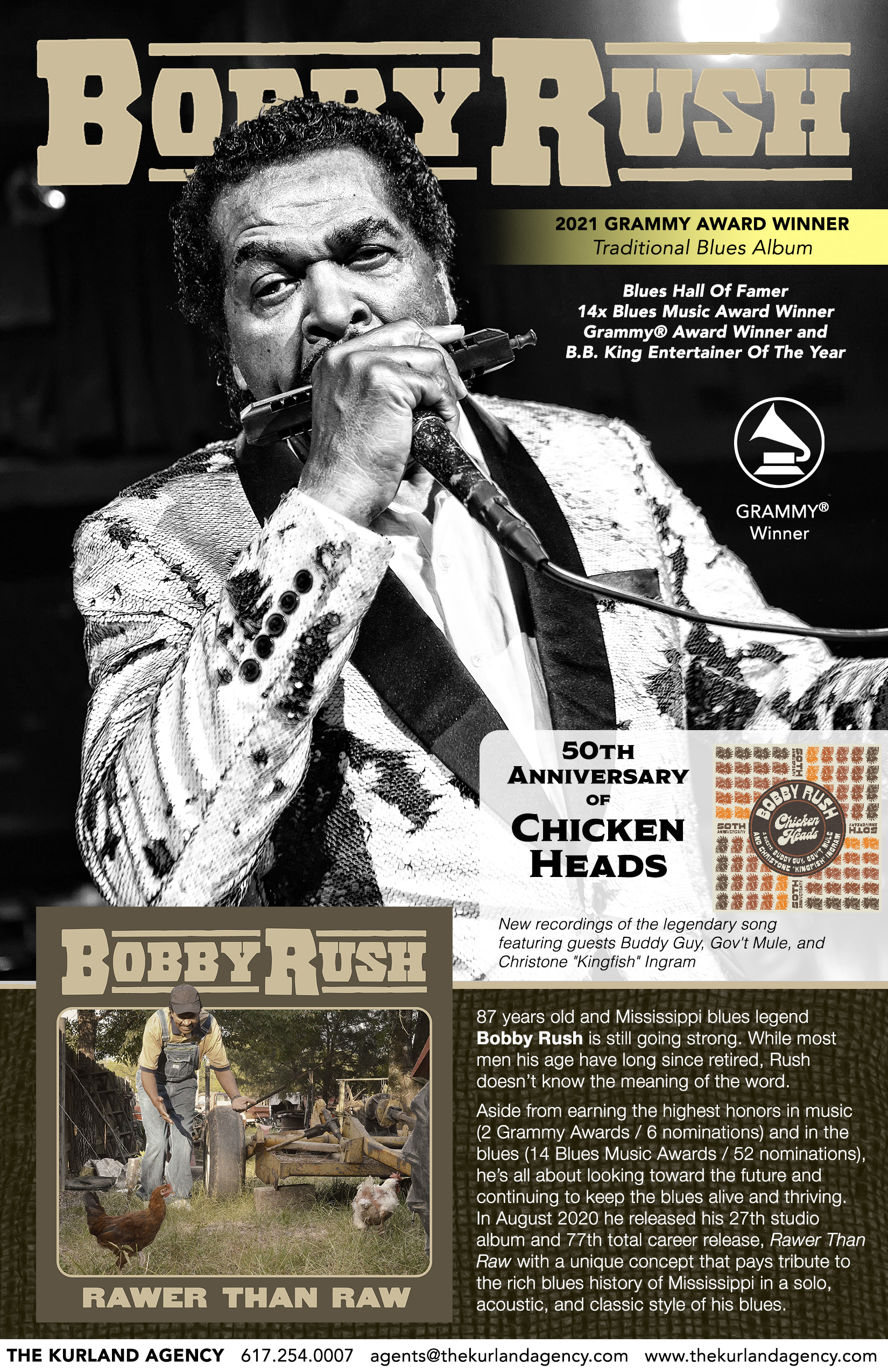 Bobby Rush The Kurland Agency