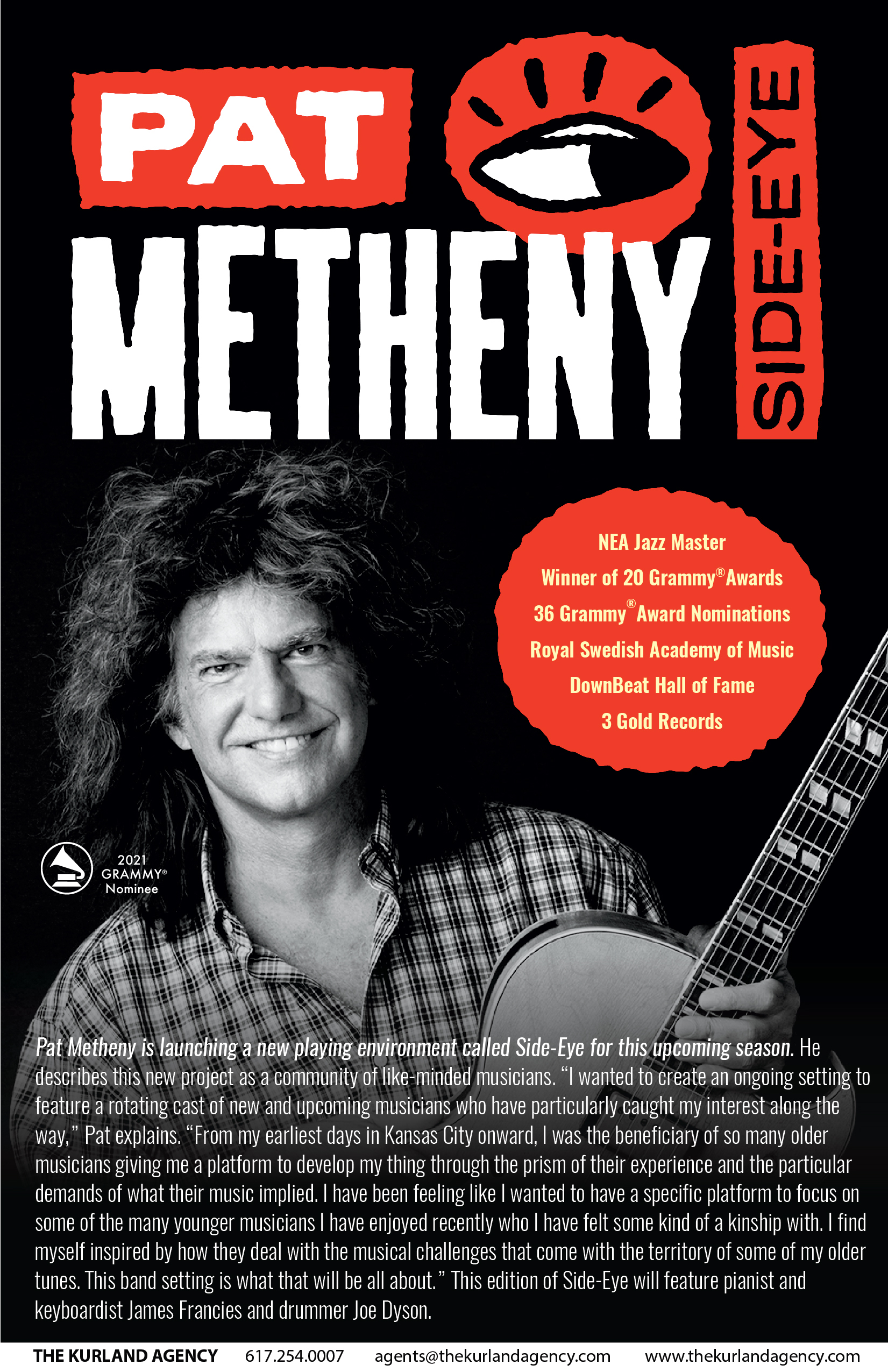 Pat Metheny The Kurland Agency